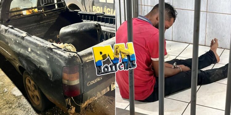 ARRASTÃO: Criminoso é preso com arma em carro usado em roubos na zona leste