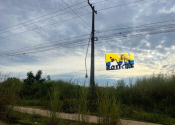 FLAGRANTE: Dono de sucata é preso depois de comprar “braço” de luminária de viciado na zona leste