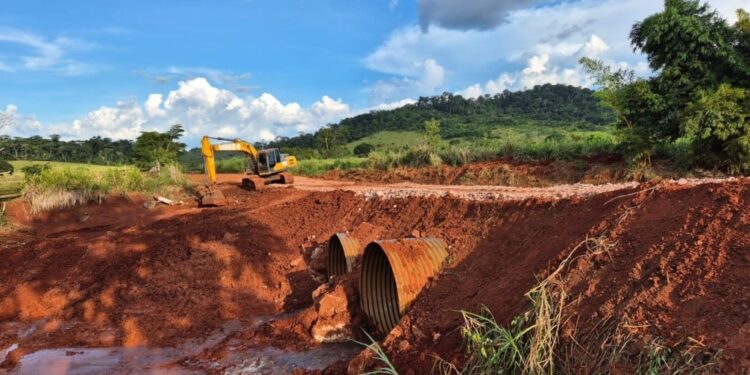 Deputado Alan Queiroz solicita a realização de obras para a instalação de tubos corrugados, no município de Machadinho do Oeste