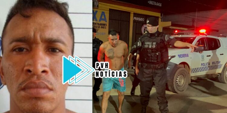 VULGO SASSÁ: BPTAR prende criminoso com 29 anos de cadeia para cumprir em Porto Velho