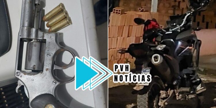 NA CINTURA: Motociclista é preso armado durante operação Lei Seca na zona leste