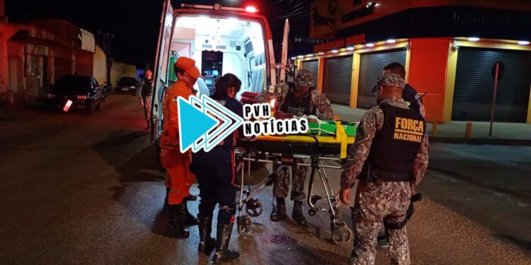 URGENTE: Ciclista é atropelado e sofre fratura na perna no São Francisco