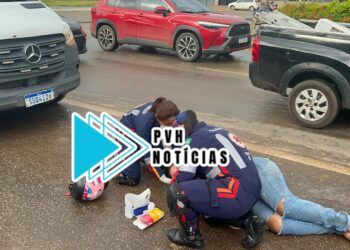 URGENTE: Motorista de HB20 foge depois de causar grave acidente na Jorge Teixeira