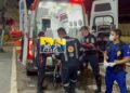 FRATURA EXPOSTA: Motorista de caminhonete foge depois de atropelar motociclista na zona leste