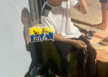 SE DERAM MAL: Casal de adolescentes é agredido durante furto de moto em Porto Velho