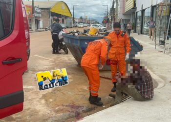 URGENTE: Briga entre flanelinhas por causa de ponto acaba em ataque a pedradas no centro