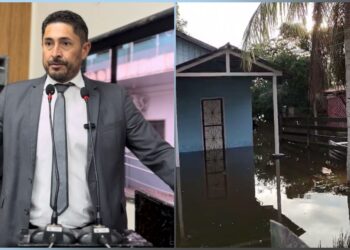 Vereador Márcio Pacele exige ações para famílias afetadas pela cheia do Rio Madeira