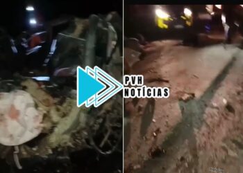TRAGÉDIA: Quatro pessoas morrem em acidente entre dois veículos na BR-319