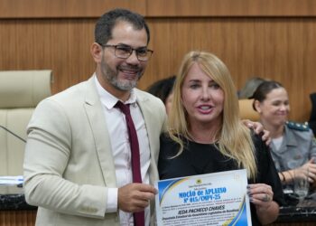 Ieda Chaves recebe homenagem por ações em defesa da igualdade e contra a violência às mulheres