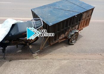 URGENTE: Militar da Base Aérea fica ferido depois de bater em moto com reboque