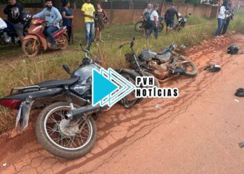 URGENTE: Motociclista tenta desviar de buraco e causa gravíssimo acidente na Calama