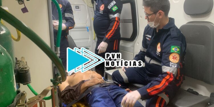 URGENTE: Motociclista fica inconsciente em grave acidente na zona leste da capital