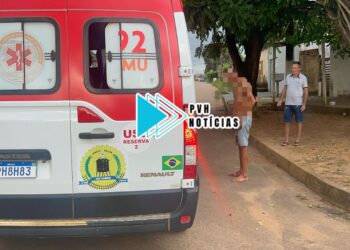 URGENTE: Idoso é atacado a facadas durante briga com usuária de drogas na zona sul