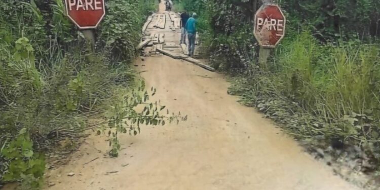 Solicitação do deputado Alan Queiroz visa garantir a recuperação da ponte sobre o Rio Oriente, em Nova Mamoré