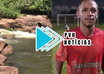 IDENTIFICADO: Homem desaparece enquanto curtia no Rio das Garças em Porto Velho