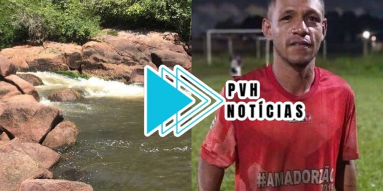 IDENTIFICADO: Homem desaparece enquanto curtia no Rio das Garças em Porto Velho