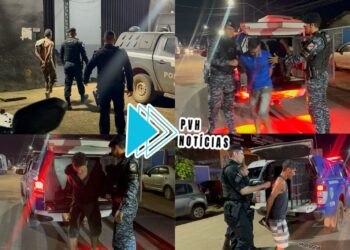 LIMPA NA CIDADE: Quatro foragidos são recapturados em ação da PM na capital