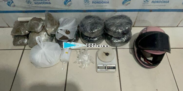 FAZENDO ENTREGA: PM apreende cerca de 10kg de drogas e prende suspeito na zona leste