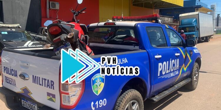 ESCONDIDA: PM recupera moto roubada de entregador e prende suspeito na zona leste