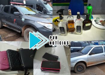 COMEMORANDO: Bando é flagrado em festa depois de roubo em residência na zona leste