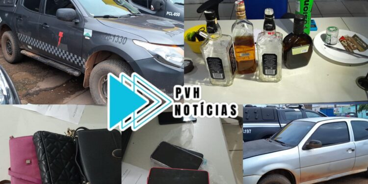 COMEMORANDO: Bando é flagrado em festa depois de roubo em residência na zona leste