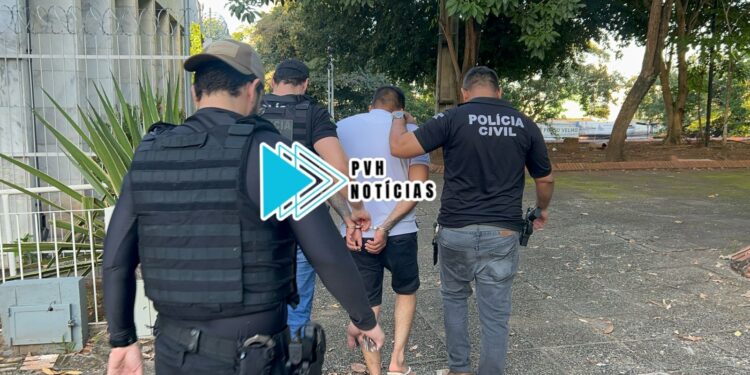 URGENTE: Homicídios prende acusado de dois assassinatos em Porto Velho