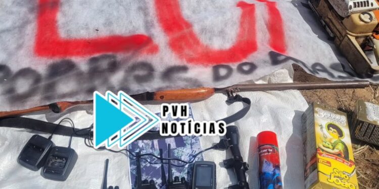 LCP: Cerca de 20 pessoas são presas com armas em área de conflitos agrários em RO