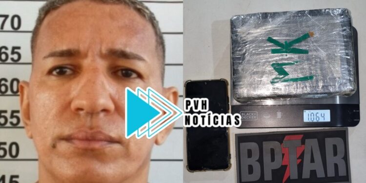 NA GELADEIRA: BPTAR prende traficante com 1kg de maconha na zona sul