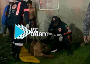 URGENTE: Homem pula do 3° andar de prédio no Orgulho do Madeira