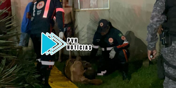 URGENTE: Homem pula do 3° andar de prédio no Orgulho do Madeira