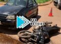 URGENTE: Carro avança cruzamento e atropela motociclista que saiu do trabalho para almoçar