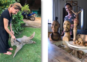 ARTISTA PLÁSTICA GUTTA DE MATOS ANUNCIA ABERTURA DE INSCRIÇÕES PARA CURSO DE RESTAURO DE MÓVEIS ANTIGOS