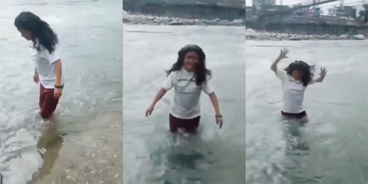 “Mamãe”: mulher morre afogada na frente da filha enquanto gravava vídeo para as redes sociais; veja