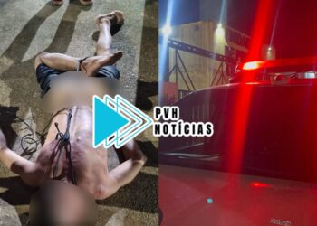 NO CRISTAL: Homem é amarrado e espancado depois de invadir casa e enforcar criança de 11 anos