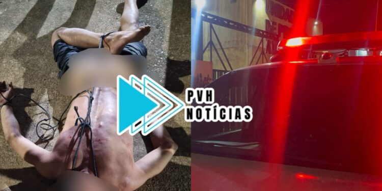 NO CRISTAL: Homem é amarrado e espancado depois de invadir casa e enforcar criança de 11 anos