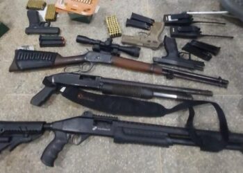 ARSENAL: PM apreende armas e munições em área de conflitos agrários em RO