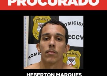 URGENTE: Acusado de participar de morte cruel na capital é procurado pela PC