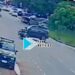 VÍDEO: SW4 invade cruzamento e atropela motociclista no centro