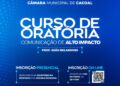 Deputado Cássio Gois viabiliza curso de oratória “Comunicação de Alto Impacto” em Cacoal