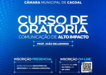 Deputado Cássio Gois viabiliza curso de oratória “Comunicação de Alto Impacto” em Cacoal