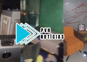 Bando invade residência, mas foge deixando tudo revirado na zona sul