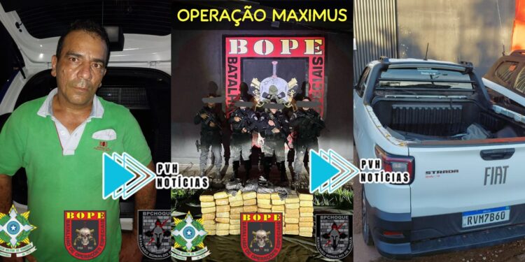 FORTE ODOR: Homem é preso com mais de 60kg de drogas em veículo na capital