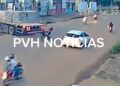 VÍDEO: Motociclista sofre fratura exposta em grave acidente com caminhão na Amazonas