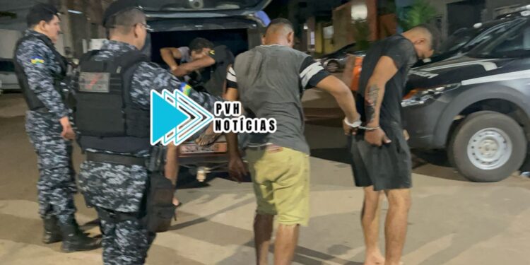 BANDO DO UNO: Quadrilha é presa durante furto em madeireira na zona leste