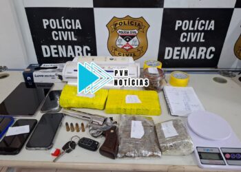 ATUALIZADA: Denarc cumpre 30 mandados de busca, 13 prisões e apreende drogas durante operação em RO