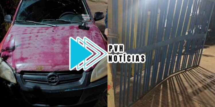 MUITO DOIDO: Homem é preso depois de destruir portão e invadir UPA leste