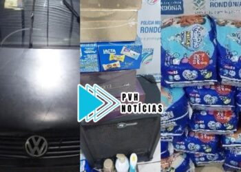 NA MADRUGADA: Suspeito é preso depois de furtar fraldas e chocolates de farmácia na Rio Madeira