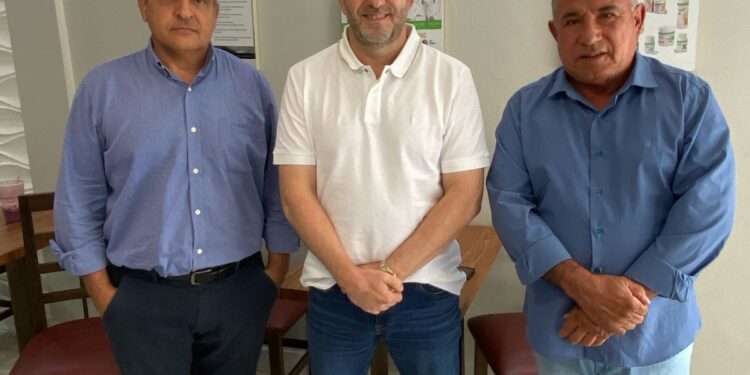 Deputado Alex Redano destina R$ 200 mil para a FICOP e recebe presidente da Associação Comercial de Pimenta Bueno