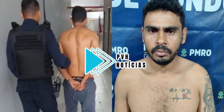 11 ANOS DE CADEIA: Equipe do sargento Machado prende foragido no bairro Triângulo