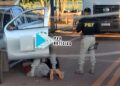 URGENTE: Casal é flagrado transportando drogas em caminhonete da prefeitura de Guajará-Mirim